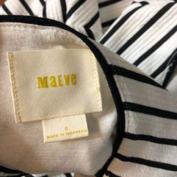 Maeve Womens Sleeveless Striped Diamond Dress Sz 0 - Picture 8 of 8